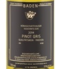Königschaffhauser Vulkanfelsen Trocken Pinot Gris 2014