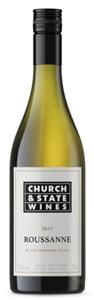 Church and State Wines Roussanne 2017