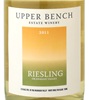 Upper Bench Estate Winery Riesling 2025