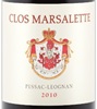 Clos Marsalette 2010