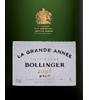 Bollinger France La Grande Année Brut Champagne 2007