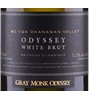 Gray Monk Estate Winery Odyssey Brut White Sparkling Wine 2018