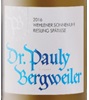 Dr. Pauly-Bergweiler Wehlener Sonnenuhr Riesling Spätlese 2016