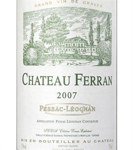 Château Ferran Famille H. Béraud-Sudreau, Prop. Blend - Meritage 2007