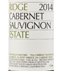 Ridge Vineyards Estate Cabernet Sauvignon 2014