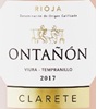 Ontañón Clarete Viura Tempranillo 2017