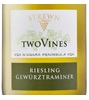 Strewn Winery Two Vines Riesling Gewürztraminer 2015