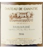 Château De Chaintré Pouilly-Fuissé 2016