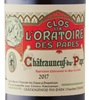 Clos de L'Oratoire des Papes Châteauneuf-du-Pape 2016