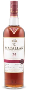 The Macallan Sherry Oak 25 Years Old Highland Single Malt Scotch Whisky