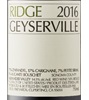 Ridge Vineyards Geyserville 2016