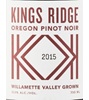 Kings Ridge Union Wine Pinot Noir 2015