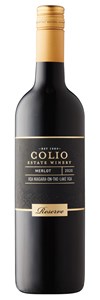 Colio Estate Wines Reserve Merlot 2020