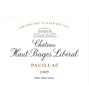 Château Haut-Bages-Libéral 5E Cru Meritage 2009