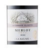 Domaine de la Baume La Grande Olivette Merlot 2022