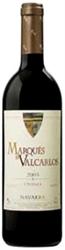 Marqués De Valcarlos Crianza Tempranillo 2005