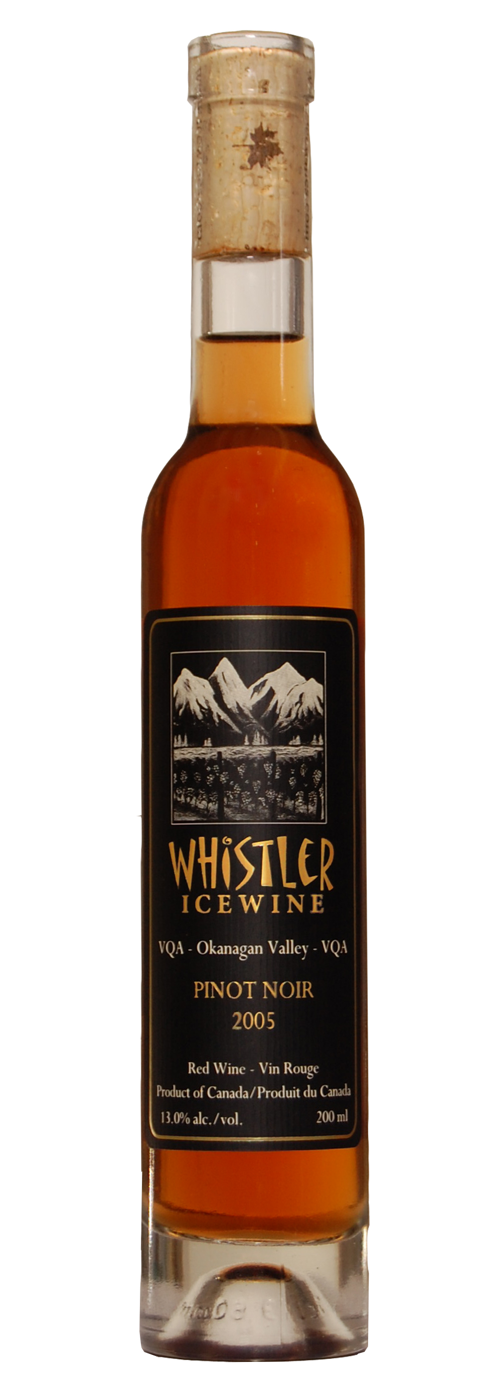 Paradise Ranch Wines Corp. Westbank Whistler Pinot Noir Icewine