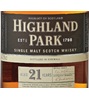Highland Park 21 Years Old Single Malt