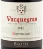 Brotte Bouvencourt Vacqueyras 2013