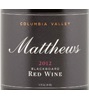 Matthews Blackboard Red 2012