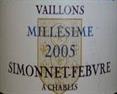 Simonnet-Febvre Vaillons