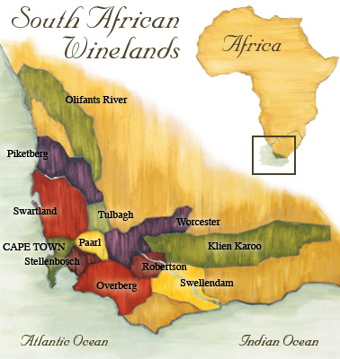 Wineries of South Africa
