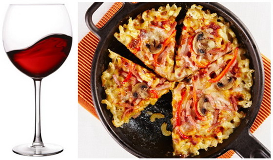 Pizza Mac and Cheese with wine.jpg