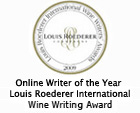 Winner - Louis Roederer International Wine Writing Awards